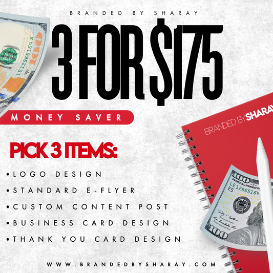 3 for $175 Brand Bundle